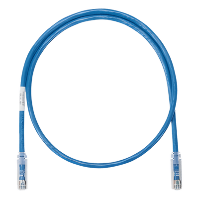 Cable de parcheo UTP Categoría 6, con plug modular en cada extremo - 3 m. - Azul, vista 1