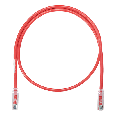 Cable de parcheo UTP Categoría 6, con plug modular en cada extremo - 1.5 m. - Rojo, vista 1