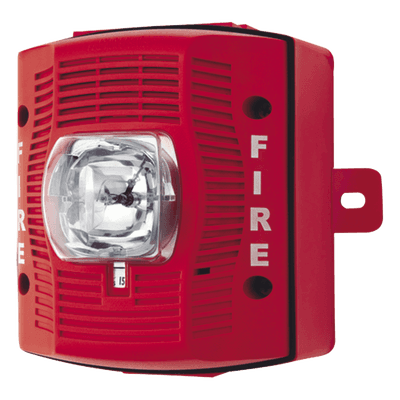 Bocina con Lámpara Estroboscópica para Exterior, con Configuración Estroboscópica Seleccionable, Color Rojo, vista 1