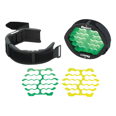 Herramienta Para Peinado y Organización de Cables, Incluye Organizador Verde para Diámetros de Cables de 4.6 a 6.3 mm y Amarillo Para 5.9 a 7.9 mm, vista 1