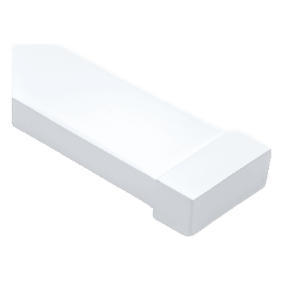 Tapa final blanca de PVC auto extinguible,  para canaleta PT48 (6190-01002), vista 1