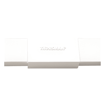 Pieza de unión color blanco de PVC auto extinguible,  para canaleta TMK1720 (5280-02001), vista 1