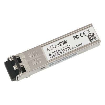 Transceptor MiniGbic SFP 1.25G LC Duplex para fibra Multi Modo 550mts, vista 1