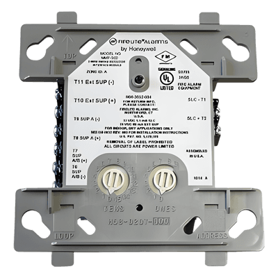 Módulo de Monitoreo Direccionable / Compatible Sólo con Detectores de Humo Convencionales a 2 Hilos / Cableado Clase A y B / Compatible con Paneles Direccionables Fire-Lite