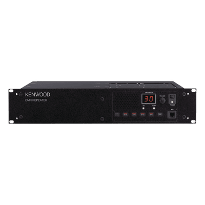 Repetidor Digital DMR, 40 watts, 400-470 MHz, Doble Ranura, ancho de canal de 12.5 kHz, vista 1