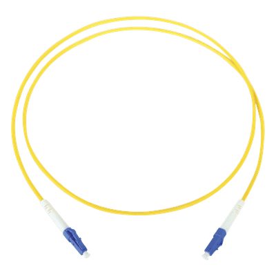 Jumper de Fibra Óptica Monomodo LC/LC Simplex de 1 metro