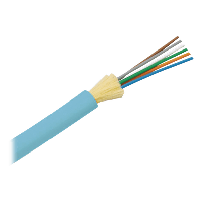 Cable de Fibra Óptica de 6 hilos, Multimodo OM3 50/125 Optimizada, Interior, Tight Buffer 900um, No Conductiva (Dieléctrica), OFNR (Riser), Precio Por Metro, vista 1