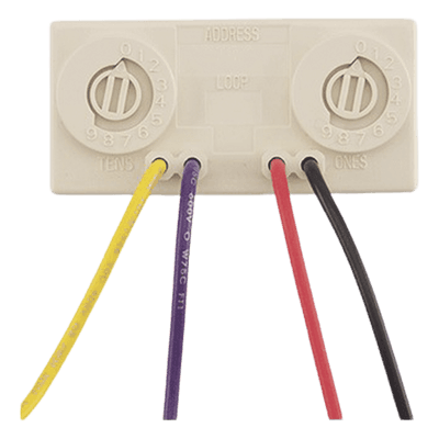 Mini Módulo Direccionable / Monitoreo de Contacto Seco / Cableado Clase B / No tiene LED de poleo / Compatible con Paneles Direccionables Fire-Lite