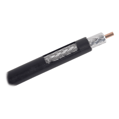 Metro de Cable Coaxial RG-8 LMRLW400 de Baja pérdida, 50 Ohms