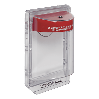 Stopper II® de Policarbonato Super Resistente / sin Sirena / Montaje a Ras / Español, vista 1