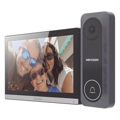 Kit de Videoportero TurboHD con Pantalla LCD a Color de 7" / Frente de Calle para Exterior de Policarbonato / 720p (1 Megapíxel )130° de Visión (Gran Angular), vista 1