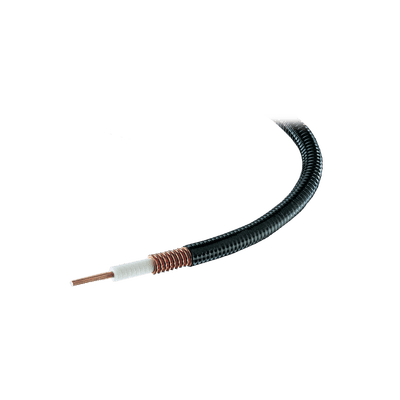 Cable coaxial HELIAX Superflexible de 1/2", cobre corrugado, blindado, 50 Ohms