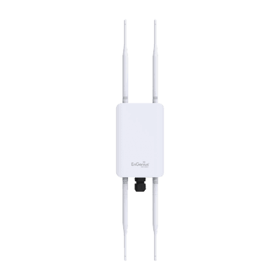 Punto de Acceso WiFi para Exterior, MU-MIMO 2x2, Doble Banda 2.4 y 5 GHz, Hasta 1267 Mbps, Grado de Protección IP67, 250+ Usuarios Simultáneos, vista 1