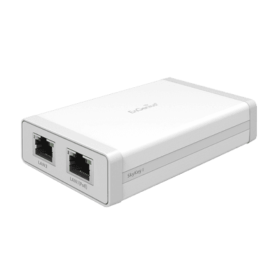 Controlador de red local con gestión en la nube/ Soporta hasta 100 puntos de Acceso EnGenius/ Soporta PoE 802.3 af/ Plataforma ezMaster integrada, vista 1