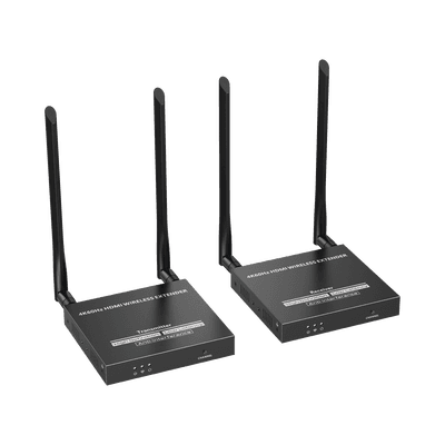 Kit Extensor Inalámbrico | 4K@60Hz | Transmisión hasta 50m | Transferencia IR | Emparejamiento SSID, vista 1