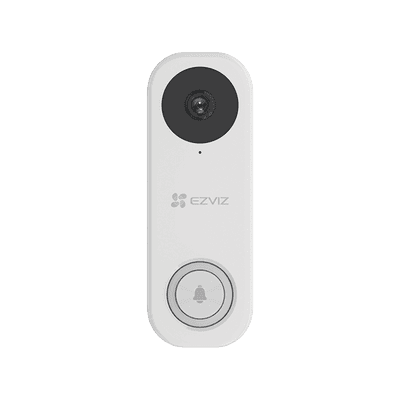 Timbre IP Wi-Fi (DoorBell) / Cámara Integrada de 2k / Sensor PIR  / Llamada a la App /  Visión Vertical  180° / Audio de Dos Vías / Ranura Para Memoria, vista 1