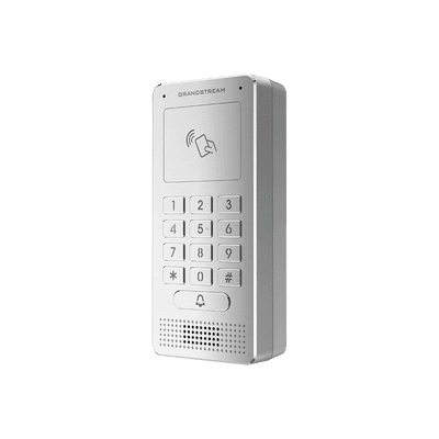 Audioportero IP (SIP), Antivandálico, apertura por código, llamada y/o tarjeta, teclado iluminado, vista 1