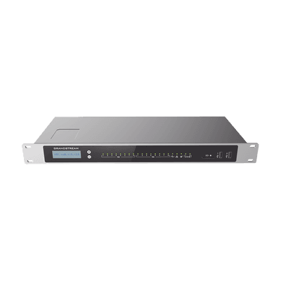 Conmutador PBX IP de Audio / 1.500 Usuarios / 200 Llamadas Simultáneas / 8 FXS + 8 FXO / Montaje en Rack / 3 Puertos Gigabit PoE+ / Wave + RemoteConnect, vista 1