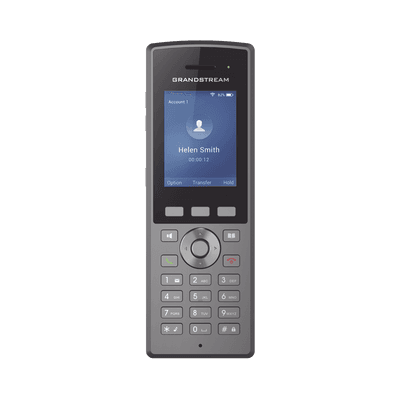 Teléfono WiFi portátil empresarial con diseño resistente IP67, conectividad a la red VoIP vía WiFi, vista 1