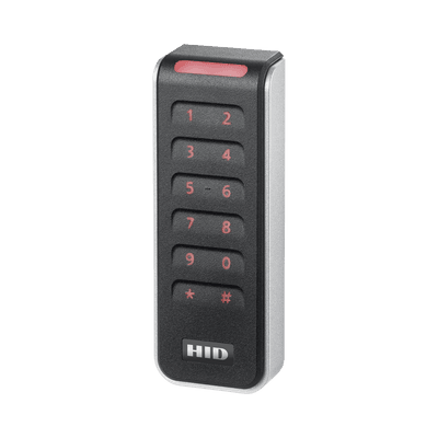 Lector con Teclado SIGNO Estandar  Multitecnologia/ 20KNKS-00-000000/ Garantia de Por Vida/ Pigtail/Wiegand & OSDP, vista 1
