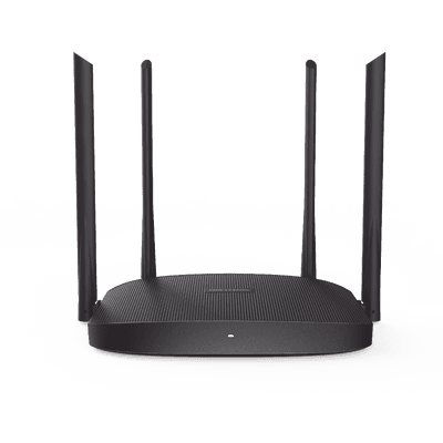 Router Inalámbrico WISP Gigabit / Doble Banda AC (2.4 GHz y 5 GHz) / Hasta 1200 Mbps / 4 Puertos 10/100/1000 Mbps /  4 Antenas Externas Omnidireccional de 5 dBi / Interior, vista 1