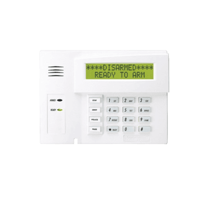 Teclado Programador Alfanumérico para Paneles de Alarma Vista / Pantalla LCD / Sirve para programar y activar el panel de Alarma., vista 1