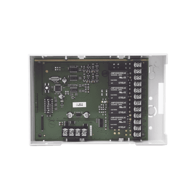 Modulo de 4 relevadores para funciones de automatización/etapas de potencia/sirenas adicionales, vista 1