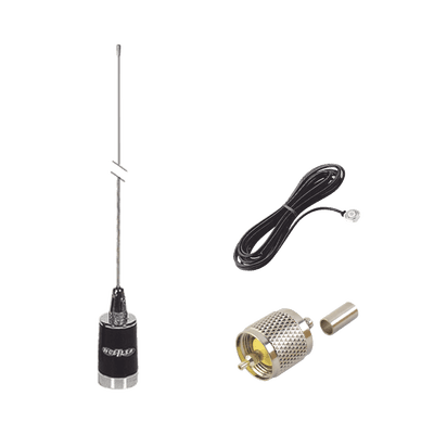 kit de antena móvil en VHF 148-174 MHZ, Incluye LMG150 + CHMB + RFU505, vista 1