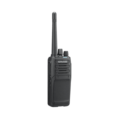 400-470 MHz, Digital NXDN-Analógico, 5 Watts, 64 Canales, Roaming, Encriptación, GPS, Inc. antena, batería, cargador y clip