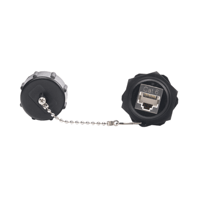Acoplador Industrial RJ45-RJ45 Categoría 6 Blindado IP67 (Waterproof), vista 1