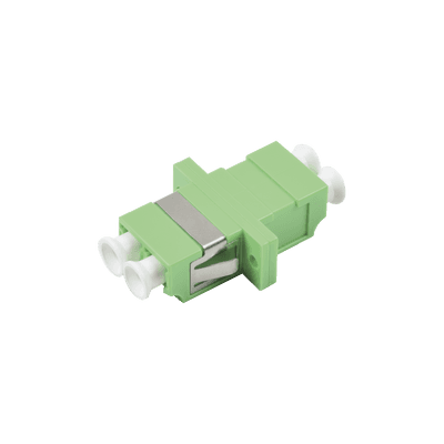 Módulo acoplador de fibra óptica duplex LC/APC a LC/APC compatible con fibra Monomodo, vista 1