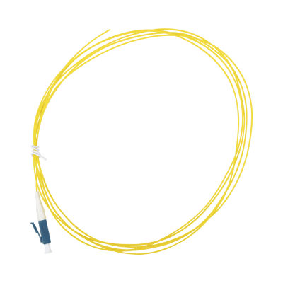 Pigtail de Fibra Óptica Monomodo LC/UPC, simplex de 2 metros, vista 1