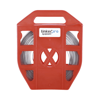 Cinta bandit de Acero Inoxidable 304 de 5/8", 0.70 mm, 30.5 metros para instalaciones de fibra optica