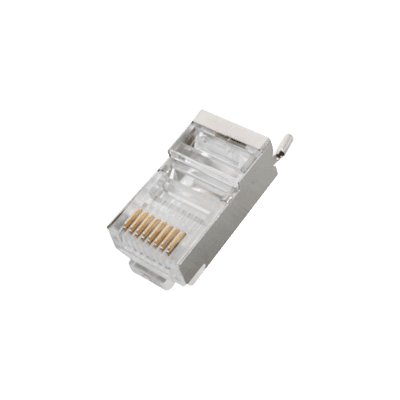 Conector RJ45 para Cable FTP/STP Categoría 5E - Blindado con pin a tierra, vista 1