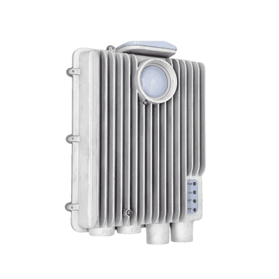 Radio backhaul PTP / Antena integrada de 8 dBi / MIMO 4X4 / 5,1 - 6,4 GHz / IP67 / Velocidad de hasta 3 Gbps / Adaptación automática al entorno / Monitoreo y gestión disponible en la nube de Mimosa