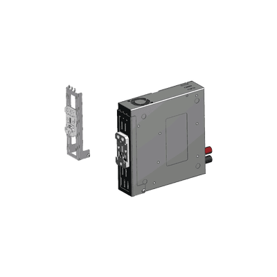 Montaje para riel de Rack, switch Netonix., vista 1