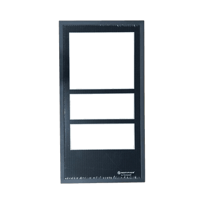 Puerta para Gabinete de 4 Niveles / Compatible con Gabinetes Serie CAB-4 de NOTIFIER / Diseñada para Usarse con un Chasis CA-2N Montado en las Filas Superiores del Gabinete / Color Negro, vista 1