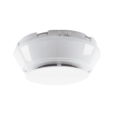 Detector de Humo Fotoeléctrico y Temperatura Fija Direccionable / 57° C / Tecnología FlashScan® / Color Blanco / No incluye base, vista 1