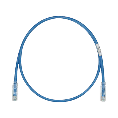 Cable de Parcheo TX6, UTP Cat6, 24 AWG, LSZH, Color Azul, 1 metro, vista 1