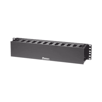 Organizador de Cables Horizontal PatchLink, Sencillo (Solo Frontal), Para Rack de 19in, 2UR, vista 1