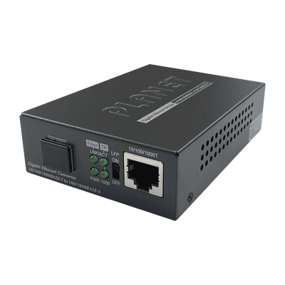 Convertidor de Medios 1000Base-T a 1000BASE-X SFP, vista 1