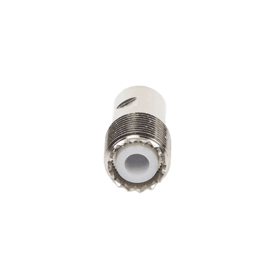 Conector UHF hembra (SO-239) de rosca para cable RG-58/U, RG-142/U., vista 1