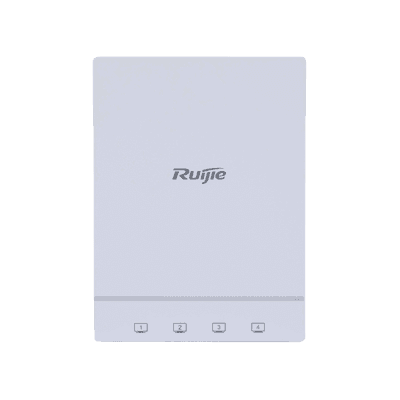 RG-AP180, Punto de Acceso Inalámbrico para Interior de Pared, Doble Banda Wi-Fi 6 de 1.775 Gbps, MU-MIMO 2X2, 4 Puertos Gigabit Adicionales, vista 1