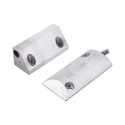 Contacto Magnético para Piso Uso Rudo / Salida Dual NC/NA / GAP 65 mm / Cubierta de Aluminio / Cable Blindado 55 cm, vista 1