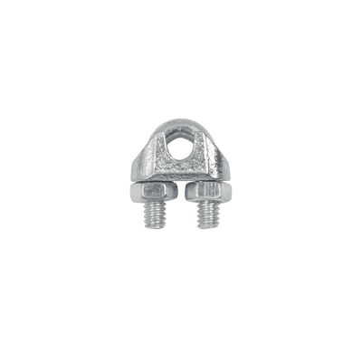 Abrazadera tipo perro o nudo, para cable de 1/4"., vista 1