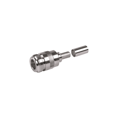 Conector N Hembra Plegable con Pin Cautivo para cables, vista 1