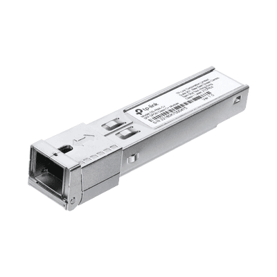 Módulo óptico GPON C+, Max Splitting 1:128, conector SC/PC, hasta 20 Km., vista 1