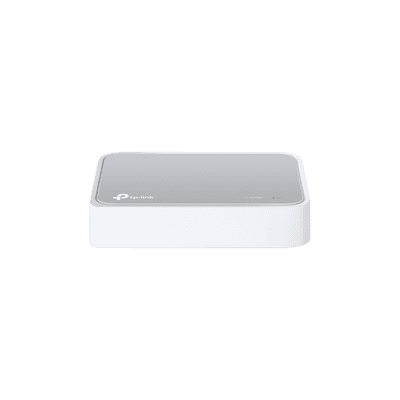 Switch de escritorio 5 puertos 10/100 Mbps, vista 1