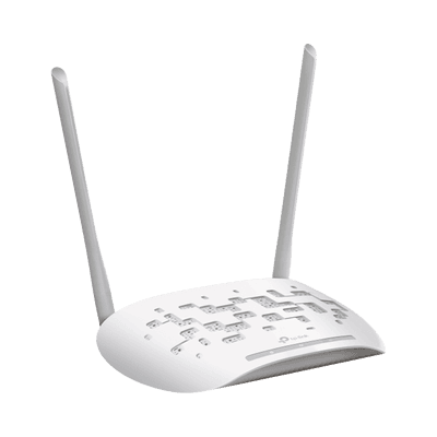 Punto de acceso, 2.4 GHz, 300 Mbps, 2 antenas externas omnidireccional, 1 Puerto WAN 10/100 Mbps, vista 1