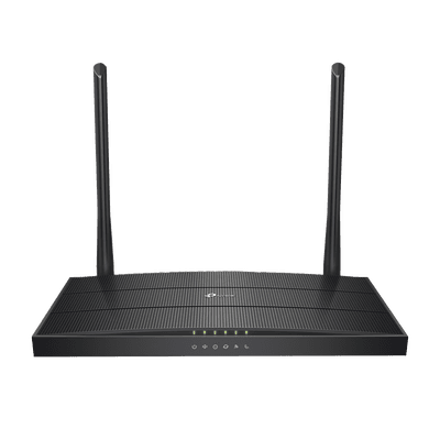 ONU - GPON Router inalámbrico AC 1200, 1 Puerto PON SC/APC, 1 Puerto FXS y 4 Puertos LAN 10/100/1000 MBPS, vista 1